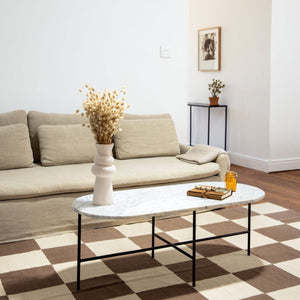 BOMO COFFEE TABLE LOULOU WHITE