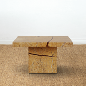 BOMO MARBLE TOP COFFEE TABLE KUBO