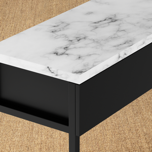 BOMO CONSOLE ENTRANCE WHITE MARBLE