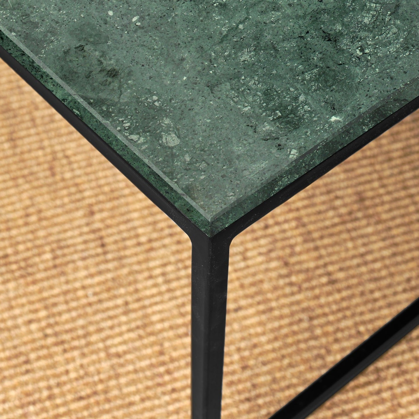 BOMO SQUARE EDGE GREEN MARBLE