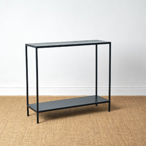 BOMO CONSOLE ENTRANCE BLACK STEEL