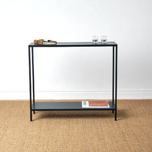 BOMO CONSOLE ENTRANCE BLACK STEEL