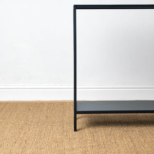 BOMO CONSOLE ENTRANCE BLACK STEEL