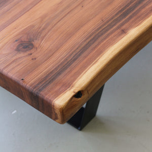 BOMO ROSETTA LIVE EDGE COFFEE TABLE