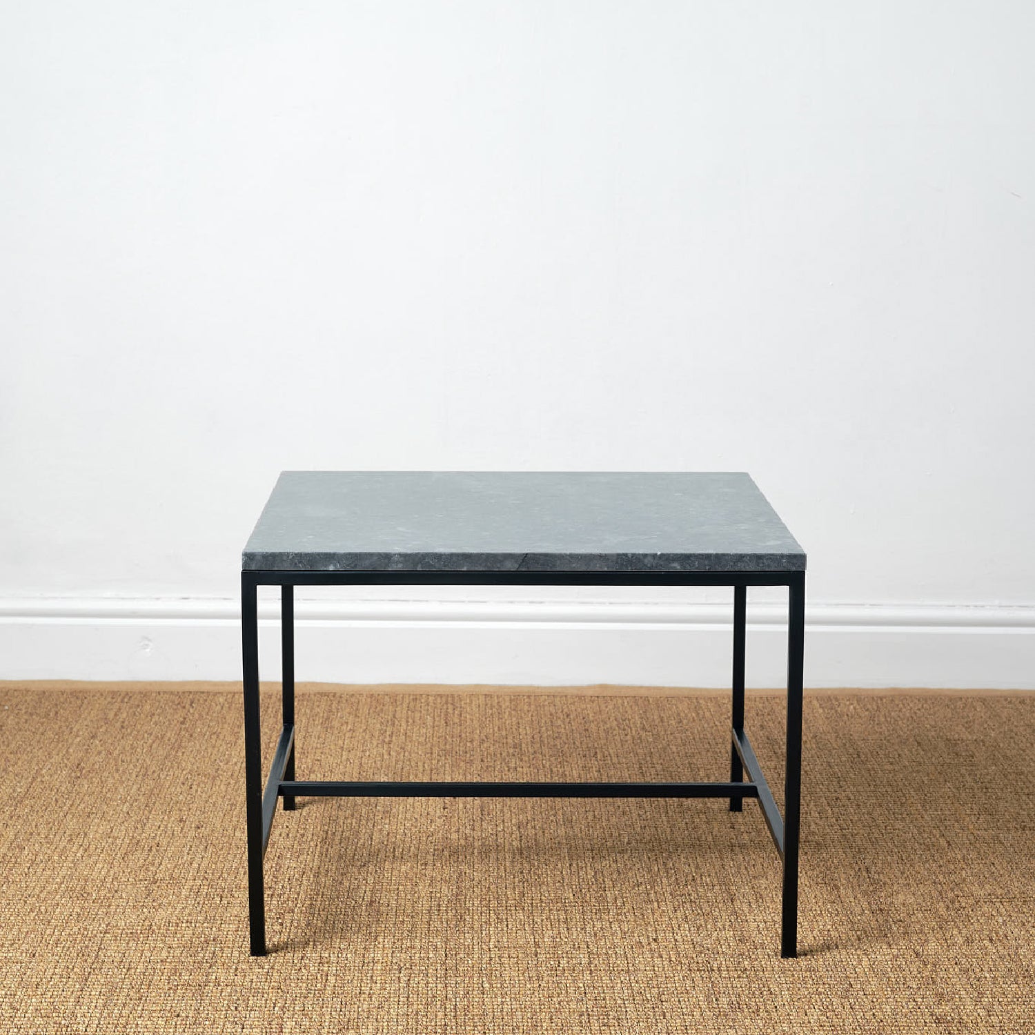 BOMO CHARLES SIDE TABLE GREY MARBLE