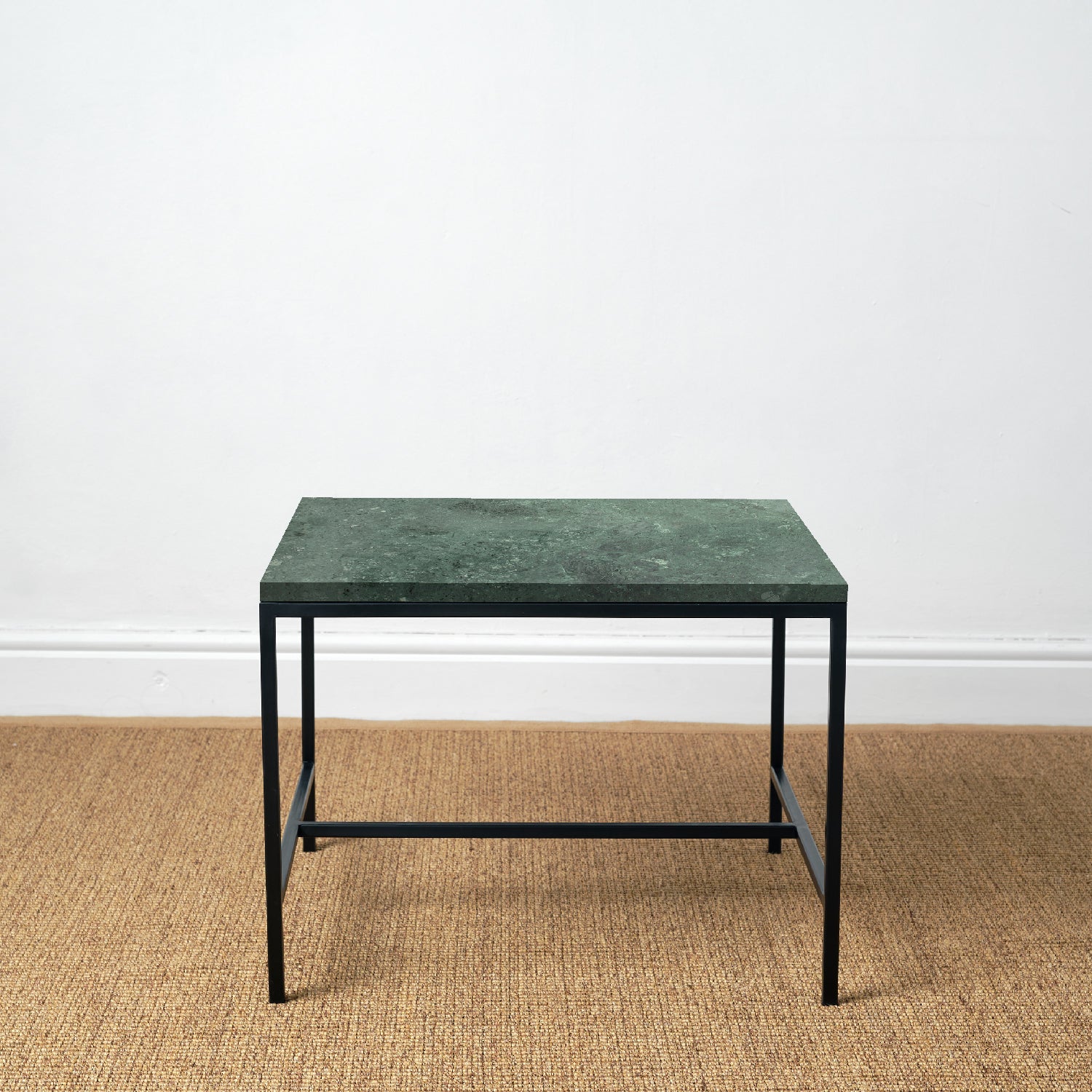 BOMO CHARLES SIDE TABLE GREEN MARBLE