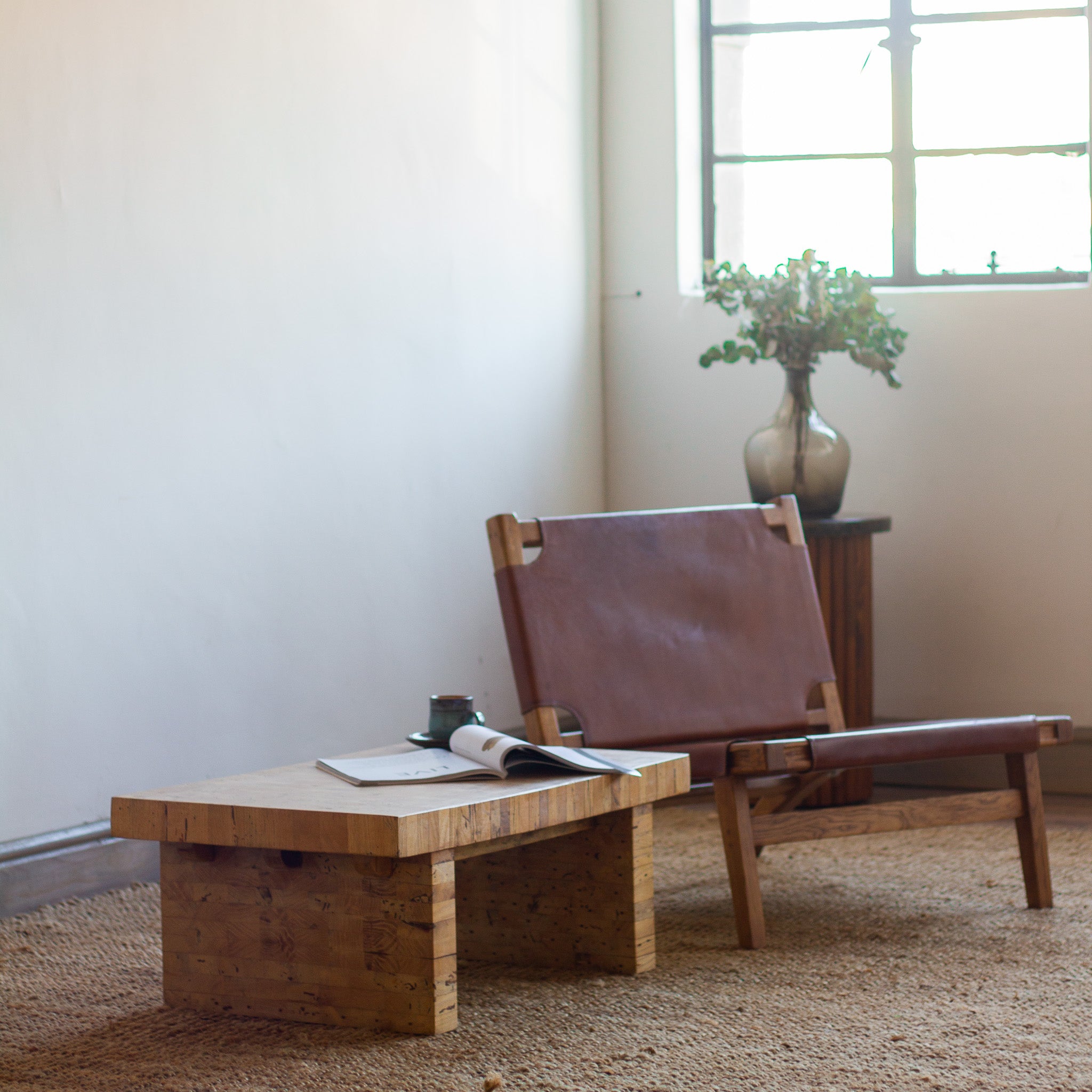 CHIMBU OAK COFFEE TABLE BOMO