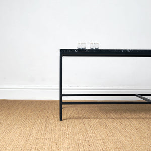 BOMO COFFEE TABLE IGGY BLACK MARBLE