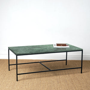 BOMO COFFEE TABLE IGGY GREEN MARBLE