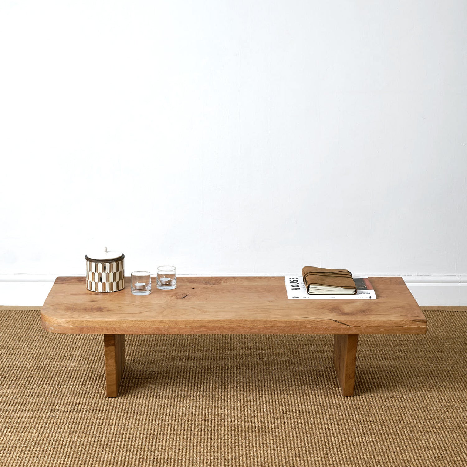 BOMO IMKA LIGHT OAK COFFEE TABLE 