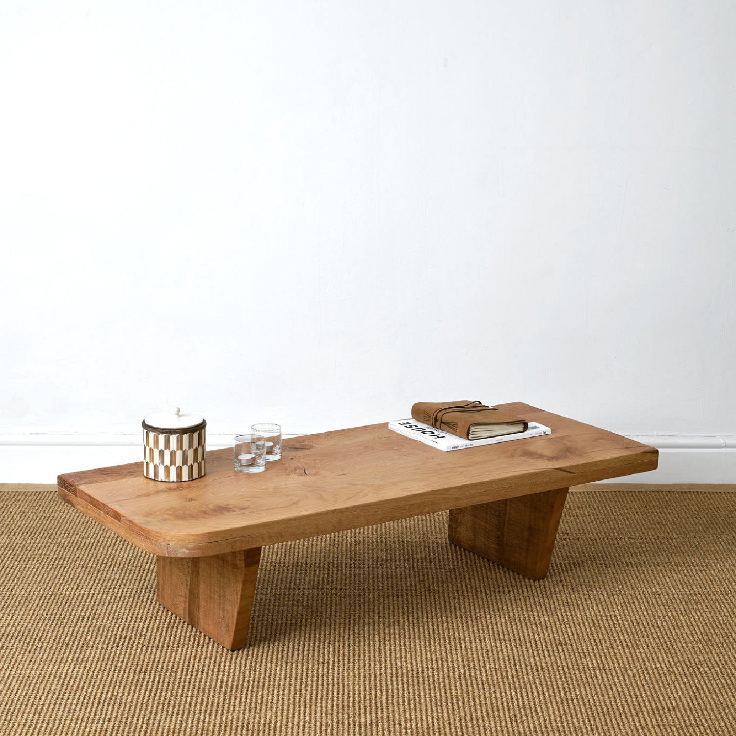 BOMO IMKA LIGHT OAK COFFEE TABLE 