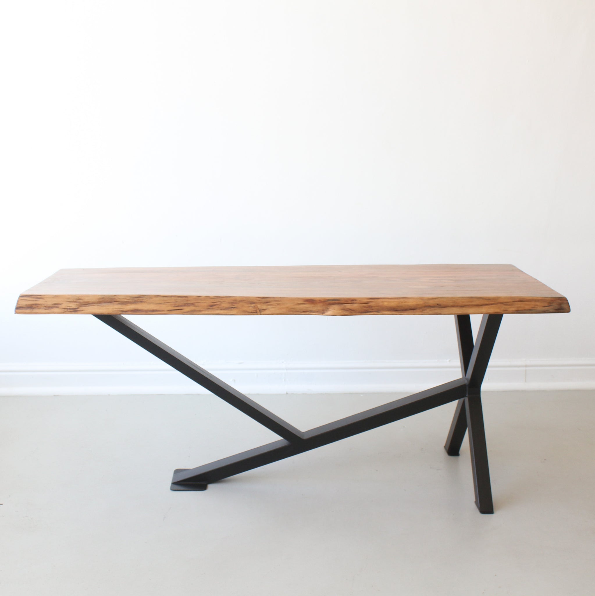 BOMO METSI LIVE EDGE DINING TABLE