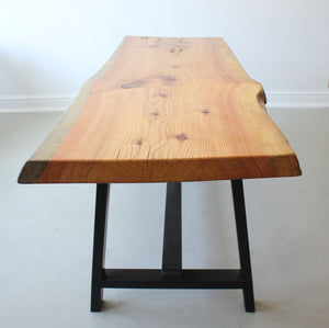 BOMO LIVE EDGE DINING TABLE