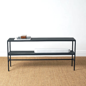 BOMO PHILIPPA TV TABLE BLACK STEEL