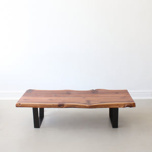 BOMO ROSETTA LIVE EDGE COFFEE TABLE