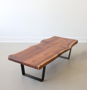 BOMO ROSETTA LIVE EDGE COFFEE TABLE