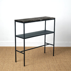 BOMO ENTRANCE TABLE BLACK MARBLE WOPKO